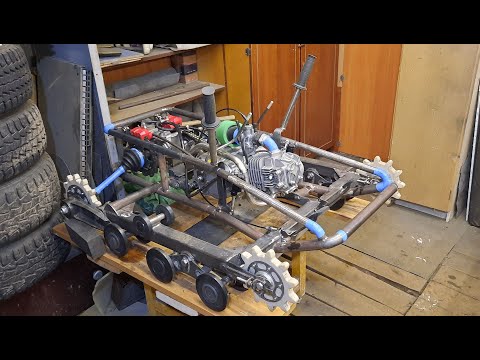 Органы управления нашим гусеничным Болидом