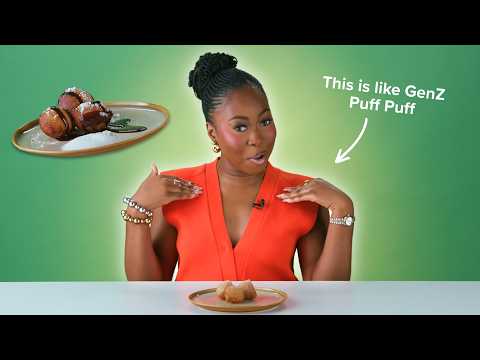 Nigerians Try Each Other's Puff Puff