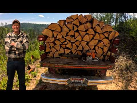 Mountain firewood where no one dares to go (but we do)