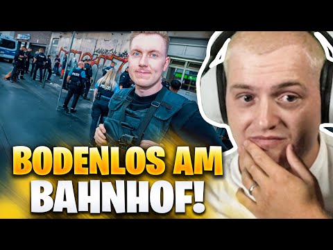 😨😳Tomatolix beim Bahnhofsviertel auf STREIFE FOLGE 1 REAKTION | Trymacs Stream Highlights