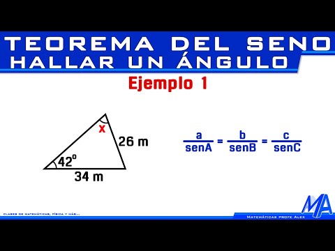 Sine Theorem: Finding an Angle | Example 1: Acute Angle