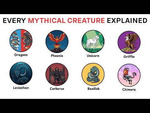 Every MYTHICAL Creature Explained in 13 Minutes (PART 1)
