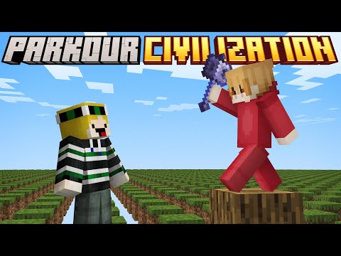 Parkour Civilization but i have a MACE...