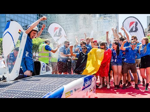 Winning the World Solar Challenge, a race for solar cars through the Australian outback