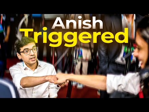 Why did Anish Giri get angry during this game? | Harikrishna vs Anish | FIDE World Blitz Teams 2025