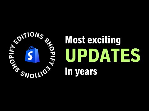 HUGE SHOPIFY UPDATES - Sidekick AI, Bundles, Wholesale, and much more!