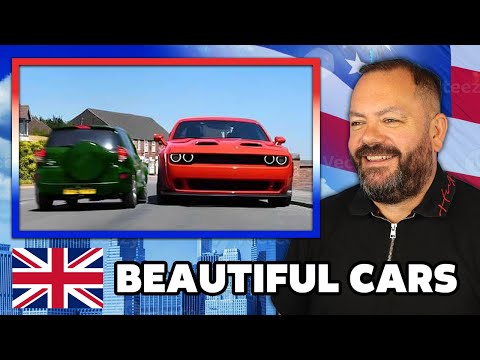 We Drove Ridiculous American Cars In The UK REACTION | OFFICE BLOKES REACT!!