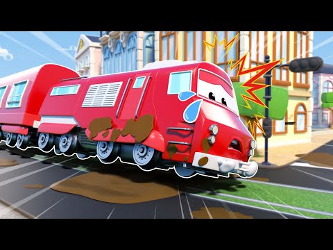 A l'aide  ! Un TRAIN blessé s'embourbe dans la boue | Réparation de voiture