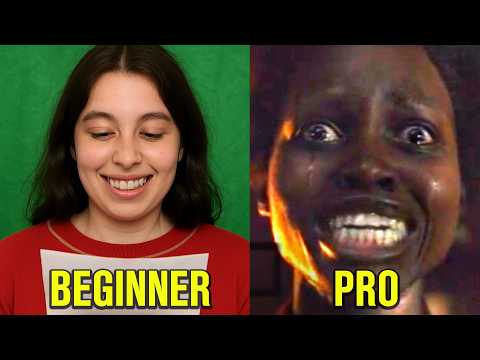 Beginner vs Oscar Winning Actor (Same Horror Scene)