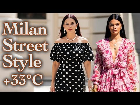 Get Ready for August 2025 🔥 How Milan Locals Dress to Stay Elegant Every Day. Milan Street Style