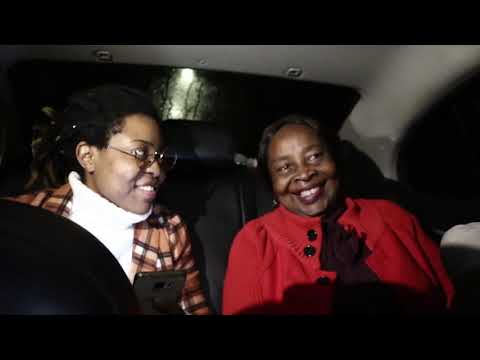 Celebration Of Mom's Birthday In Winter In Russia.