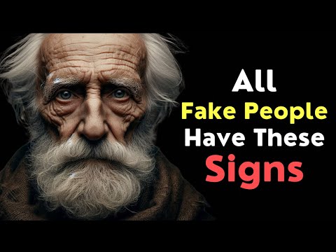 5 Signs of a Fake Person (ALL FAKE PEOPLE HAVE THESE 5 SIGNS)
