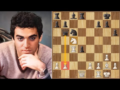Garry Grabs a Pawn! || Seirawan vs Kasparov || Niksic (1983)