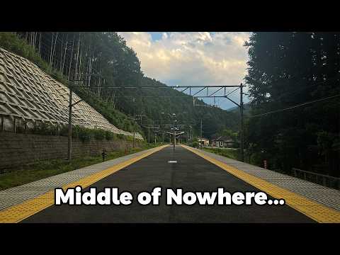 I Found EMPTY Train Stations Near Tokyo!
