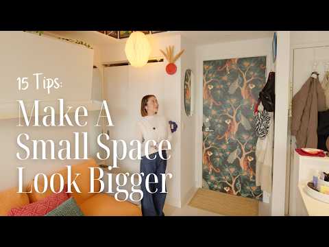 How to Maximize Small Spaces | 15 Tips for Apartments & Bedrooms