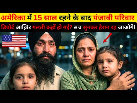 15 साल अमेरिका में रहने के बाद पंजाबी परिवार निर्वासित | सच्चाई जानकर होश उड़ जाएंगे! #usimmigration