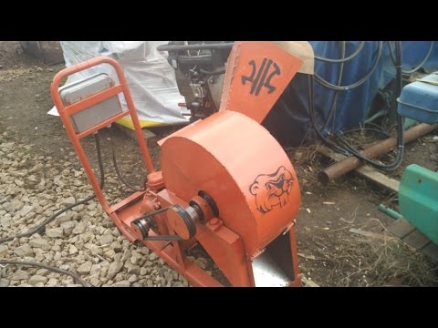 Щепорез (wood chipper DIY) + все чертежи!
