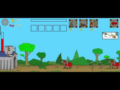 I completed Age of War Impossible mode with immediately switching ages