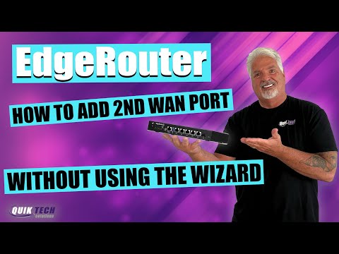 Edgerouter - How To Add 2nd WAN Port Without Using the Wizard