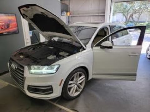 2018 Audi Q7 Differential fluids, Transmission, Water pump service 100k