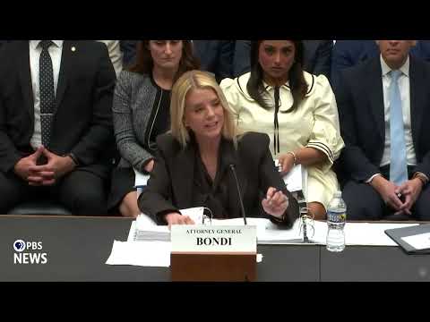 WATCH: Rep. Fitzgerald questions Attorney General Pam Bondi in oversight hearing