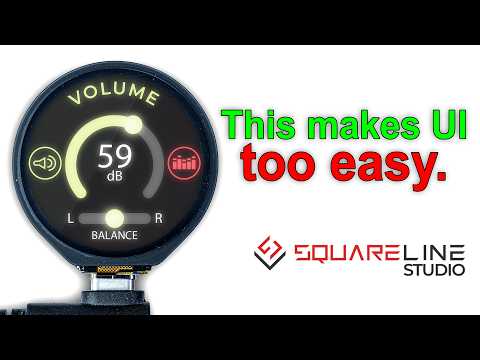 Your First STUNNING UI With ESP32S3 and Squareline Studio