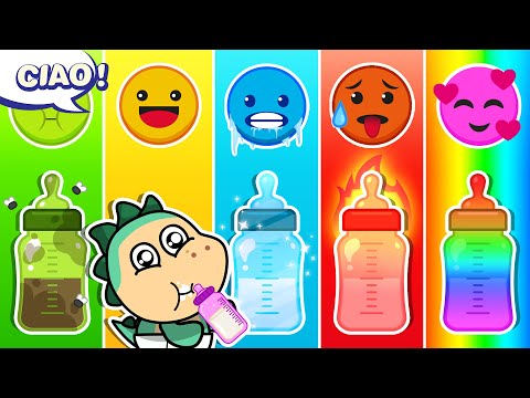 🥵 Caldo vs. Freddo 🥶: Spike e Sparkle Si Prendono Cura del Piccolo Goo 👶 | Storie per Bambini