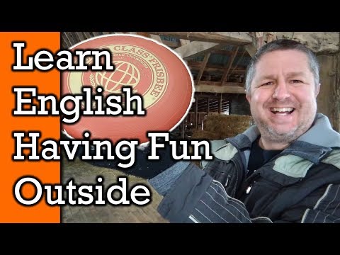 Fun Outside! Learn English Words and Phrases for Fun Things to do Outdoors