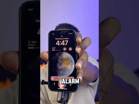 iPhone Alarm Shortcut by Siri #iphonetips #shorts #iphoneshortcuts #iphoneshorts #techtrends