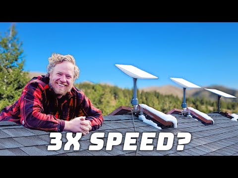 How to merge multiple Starlink dishes for MUCH faster internet