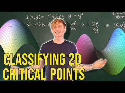 Oxford Calculus: Classifying 2D Critical Points using the Discriminant