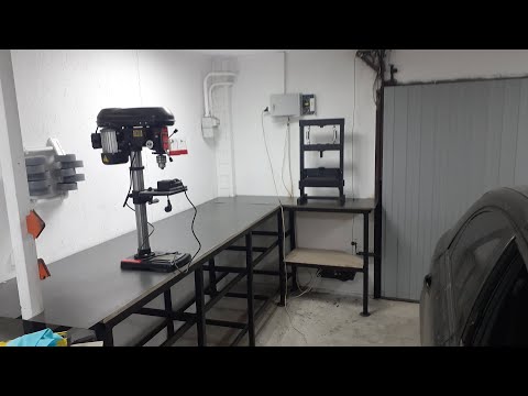 Верстак для гаража , мастерской ! Своими руками ! DIY workbench !