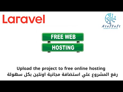 How to upload a Laravel project to free online hosting - Upload Project Laravel Hosting #laravel