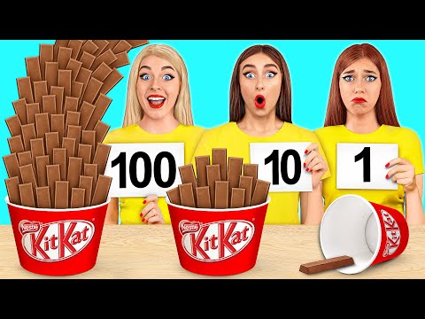 100 Schichten Nahrung Challenge #4 von TeenDO Challenge