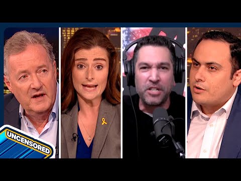 “Pure Freakin’ EVIL” Piers Morgan & Dave Smith vs Israel Lawyer Natasha Hausdorff