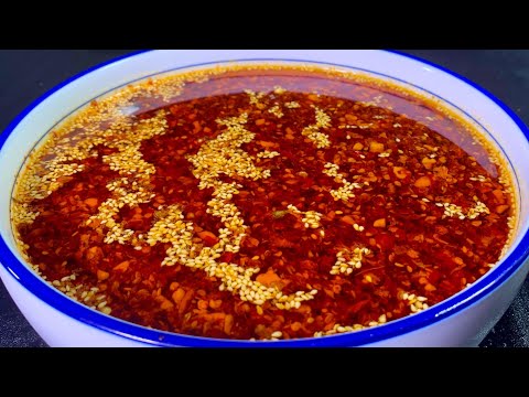 When making chili oil, remember not to pour hot oil directly, do 2 more steps, it is fragrant