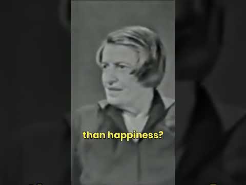 What is more important than happiness? #aynrand #objectivism #philosophy