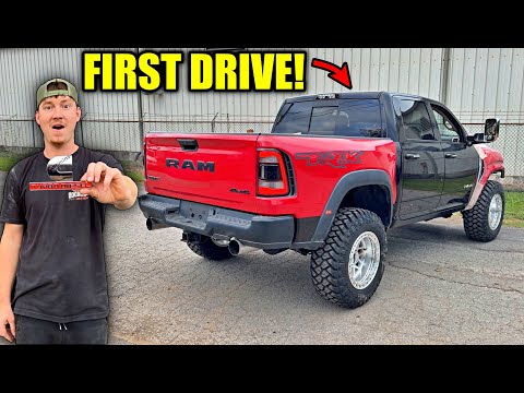Cummins Swapped TRX Is Finally Driving!!!