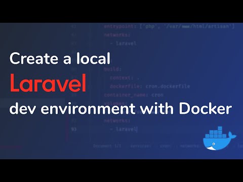 Create a local Laravel dev environment with Docker