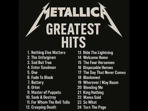 Metallica  Greatest Hits Collection1