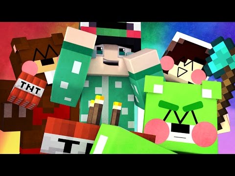 Rutae's birthday today? It's a birthday party! Beagles' Rainbow Sword Escape Map - Minecraft [Yan...