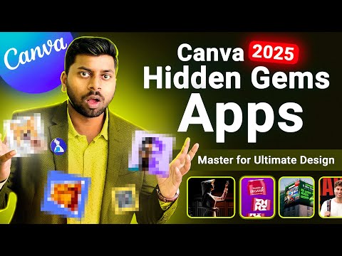 Canva Apps You Didn't Know Existed ! Full Canva Tutorial 2025 [Hindi]
