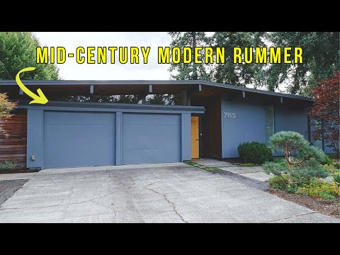 Inside A Mid-Century Modern Rummer Style House | Oregon Real Estate