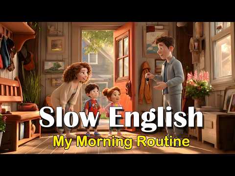 Easy English Listening Practice(A2 Level)丨A Peaceful Day Begins | Learn English with Family Stories