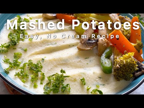 Easy, Smooth, Creamy MASHED POTATOES 