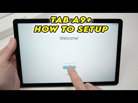 Samsung Tab A9+ : How to Fully Setup