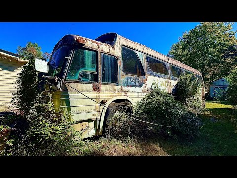 Bus Rescue Sitting 20 Yrs Will It Start & Drive Again? 