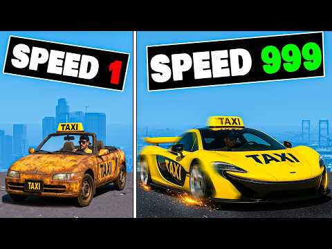 Upgrading from Slowest to Fastest Taxi in GTA 5