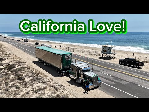 LTL Trucking On The West Coast! | California Run | AC Issues In 100+ Temps