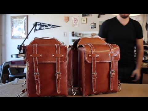 Crafting a Leather Bike Bag